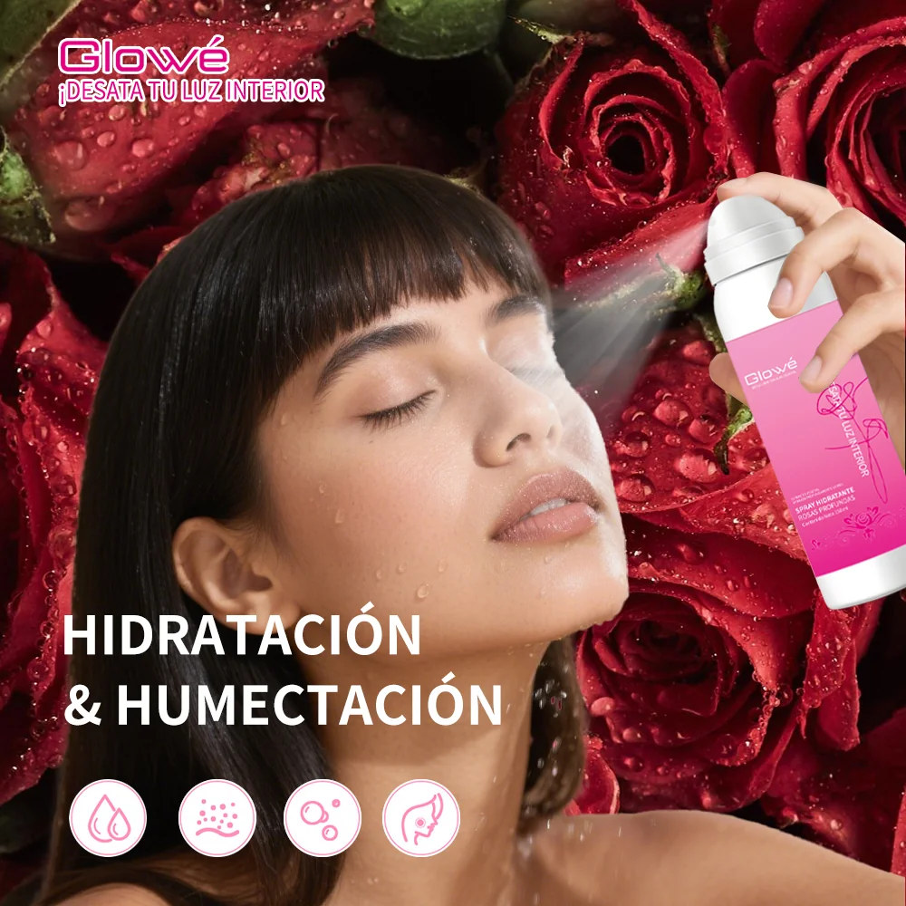Bruma de Rosas Natural | Refrescante, Hidratante y Iluminadora para Rostro